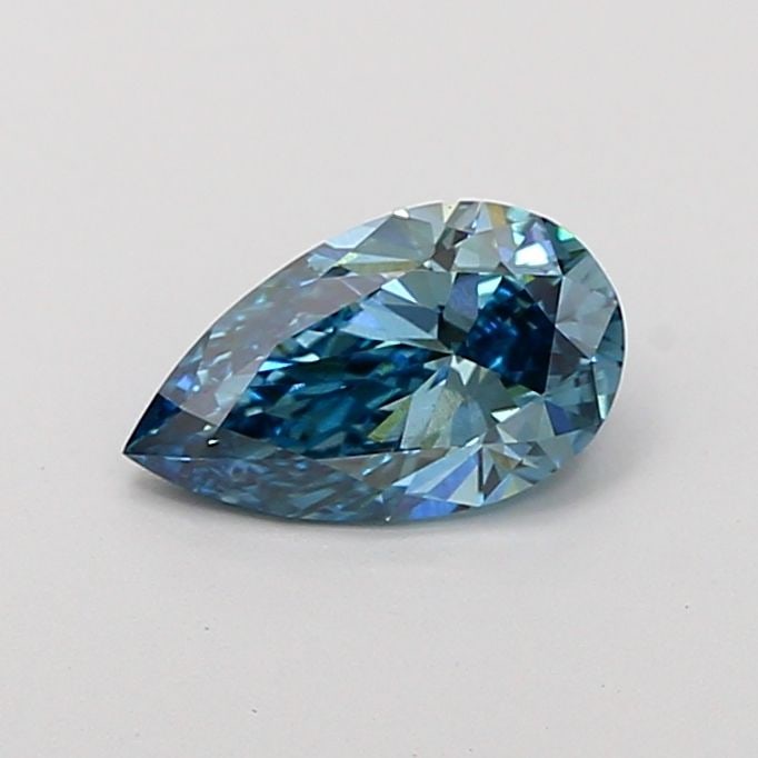 Loose Diamond - PEAR 1.01ct Fancy Vivid Blue VS2: Loose Diamond - PEAR 1.01ct Fancy Vivid Blue VS2 Source: This is a real non-mined Diamond that has been grown in a lab Shape: PEAR Carats: 1.01 Color: Fancy Vivid Blue Certification: IGI Video: