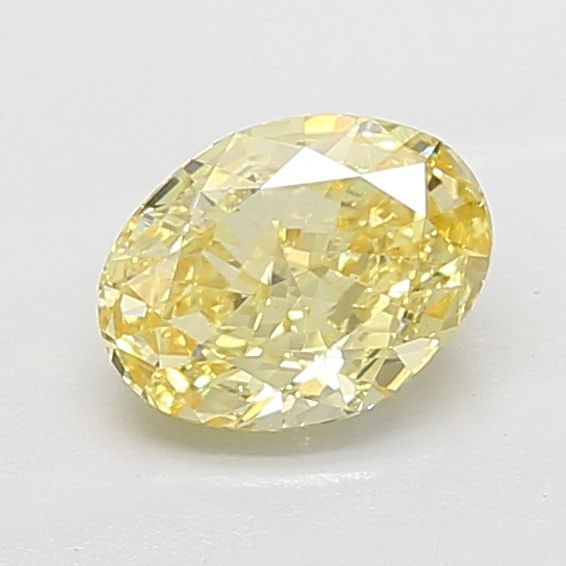 Loose Diamond - OVAL 1.9ct Fancy Intense Yellow VS1: Loose Diamond - OVAL 1.9ct Fancy Intense Yellow VS1 Source: This is a real non-mined Diamond that has been grown in a lab Shape: OVAL Carats: 1.9 Color: Fancy Intense Yellow Certification: IGI Video: