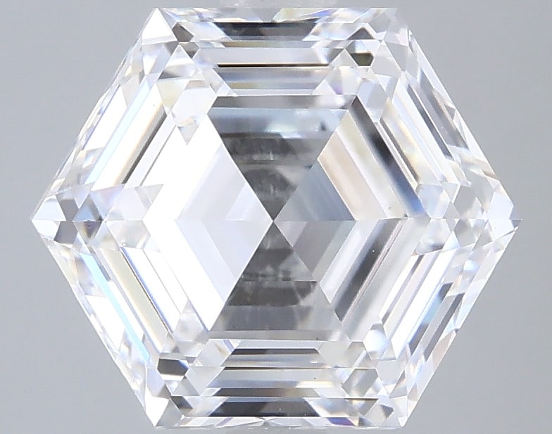 Loose Diamond - HEXAGONAL 3.53ct D VS1: Loose Diamond - HEXAGONAL 3.53ct D VS1 Source: This is a real non-mined Diamond that has been grown in a lab Shape: HEXAGONAL Carats: 3.53 Color: D Clarity: VS1 Certification: IGI Condition: Pre-Owned