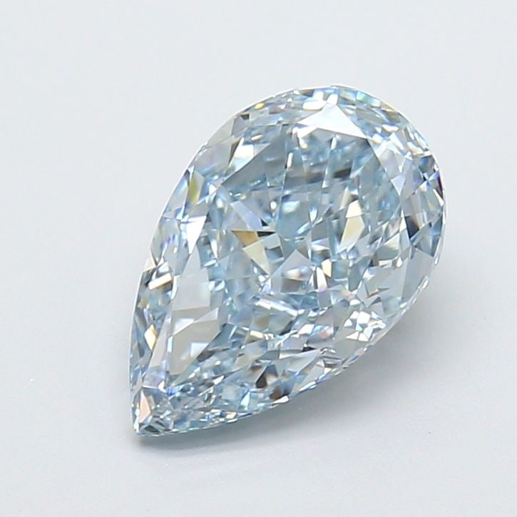 Loose Diamond - PEAR 2.87ct Fancy Intense Blue VVS1: Loose Diamond - PEAR 2.87ct Fancy Intense Blue VVS1 Source: This is a real non-mined Diamond that has been grown in a lab Shape: PEAR Carats: 2.87 Color: Fancy Intense Blue Certification: IGI Video:
