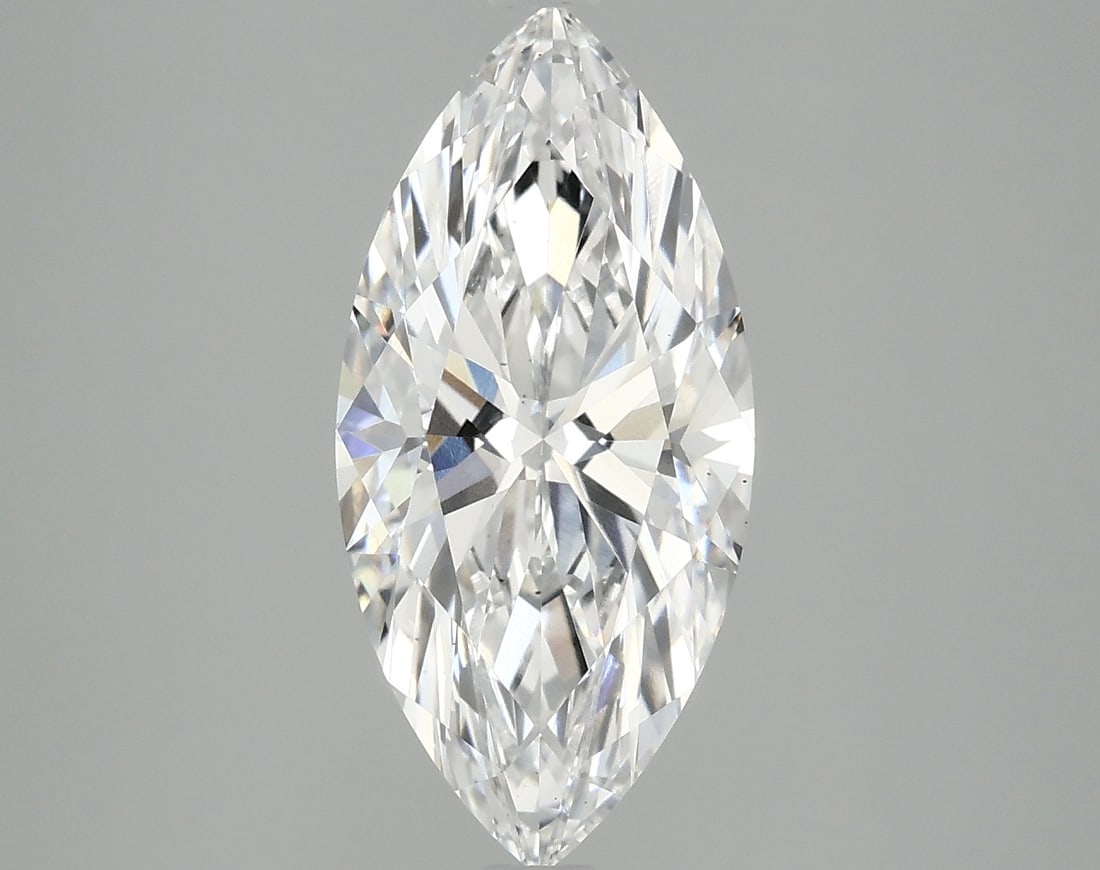 Loose Diamond - MARQUISE 2.57ct D VS2: Loose Diamond - MARQUISE 2.57ct D VS2 Source: This is a real non-mined Diamond that has been grown in a lab Shape: MARQUISE Carats: 2.57 Color: D Clarity: VS2 Certification: IGI Condition: Pre-Owned P