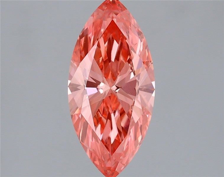 Loose Diamond - MARQUISE 1.11ct Fancy Vivid Pink VS1: Loose Diamond - MARQUISE 1.11ct Fancy Vivid Pink VS1 Source: This is a real non-mined Diamond that has been grown in a lab Shape: MARQUISE Carats: 1.11 Color: Fancy Vivid Pink Certification: IGI Video