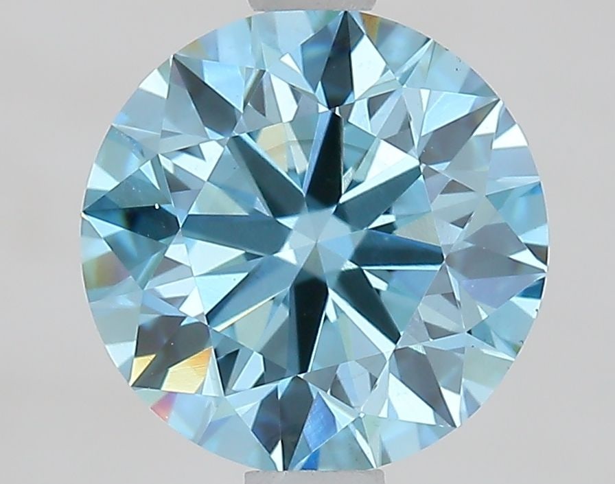 Ideal Loose Diamond - ROUND 1.67ct Fancy Vivid Blue VS2: Ideal Loose Diamond - ROUND 1.67ct Fancy Vivid Blue VS2 Source: This is a real non-mined Diamond that has been grown in a lab Shape: ROUND Carats: 1.67 Color: Fancy Vivid Blue Certification: IGI Video