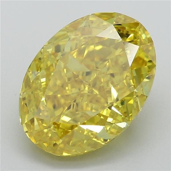 Loose Diamond - OVAL 3.33ct Fancy Vivid Yellow VVS2: Loose Diamond - OVAL 3.33ct Fancy Vivid Yellow VVS2 Source: This is a real non-mined Diamond that has been grown in a lab Shape: OVAL Carats: 3.33 Color: Fancy Vivid Yellow Certification: IGI Video: