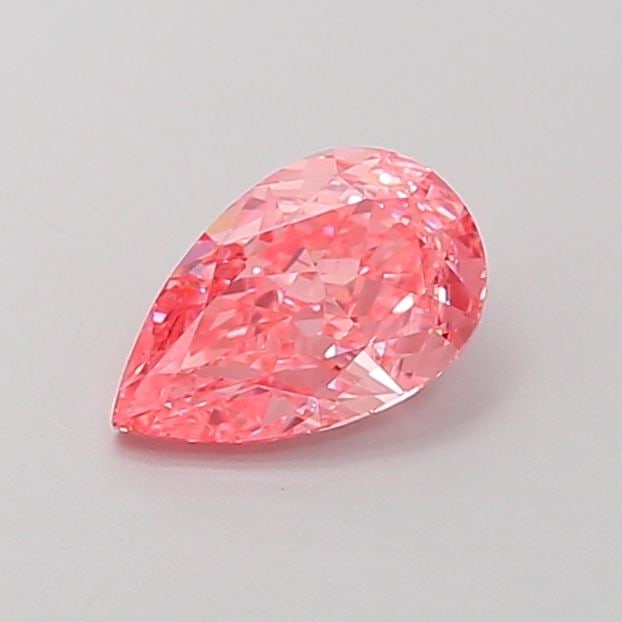 Loose Diamond - PEAR 1.0ct Fancy Vivid Pink VS1: Loose Diamond - PEAR 1.0ct Fancy Vivid Pink VS1 Source: This is a real non-mined Diamond that has been grown in a lab Shape: PEAR Carats: 1.0 Color: Fancy Vivid Pink Certification: IGI Video: