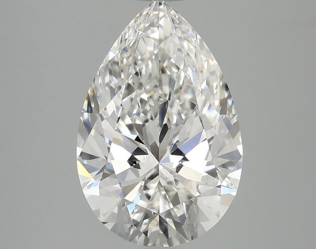Loose Diamond - PEAR 2.8ct F VS1: Loose Diamond - PEAR 2.8ct F VS1 Source: This is a real non-mined Diamond that has been grown in a lab Shape: PEAR Carats: 2.8 Color: F Clarity: VS1 Certification: IGI Condition: Pre-Owned PLEASE