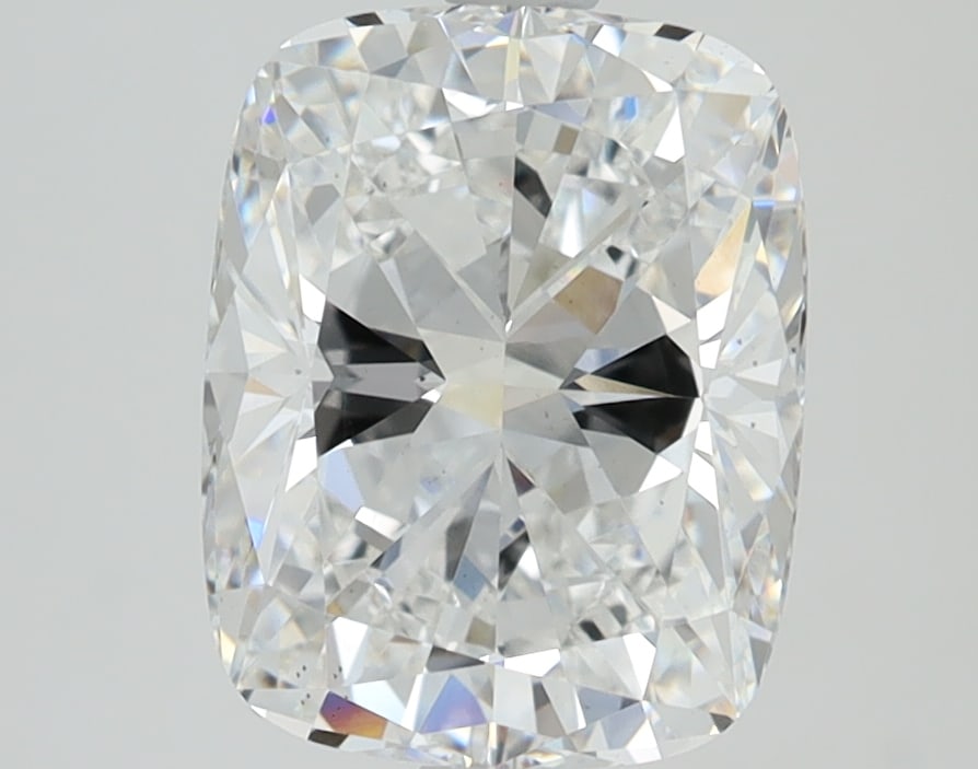 Loose Diamond - CUSHION 3.02ct D VS2: Loose Diamond - CUSHION 3.02ct D VS2 Source: This is a real non-mined Diamond that has been grown in a lab Shape: CUSHION Carats: 3.02 Color: D Clarity: VS2 Certification: IGI Condition: Pre-Owned PLE