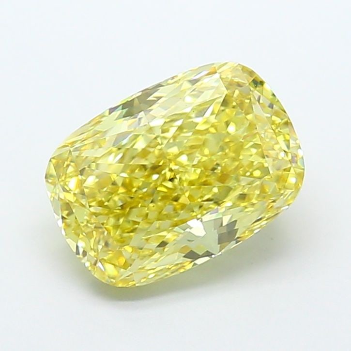 Loose Diamond - CUSHION MODIFIED 5.06ct Fancy Intense Yellow VS1 (1 of 1)