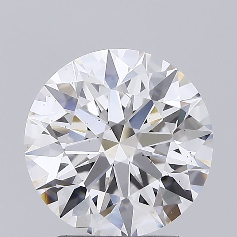 Loose Diamond - Round 2.35ct E VS2: Loose Diamond - Round 2.35ct E VS2 Source: This is a real non-mined Diamond that has been grown in a lab Shape: Round Carats: 2.35 Color: E Clarity: VS2 Certification: IGI Condition: Pre-Owned PLEASE 