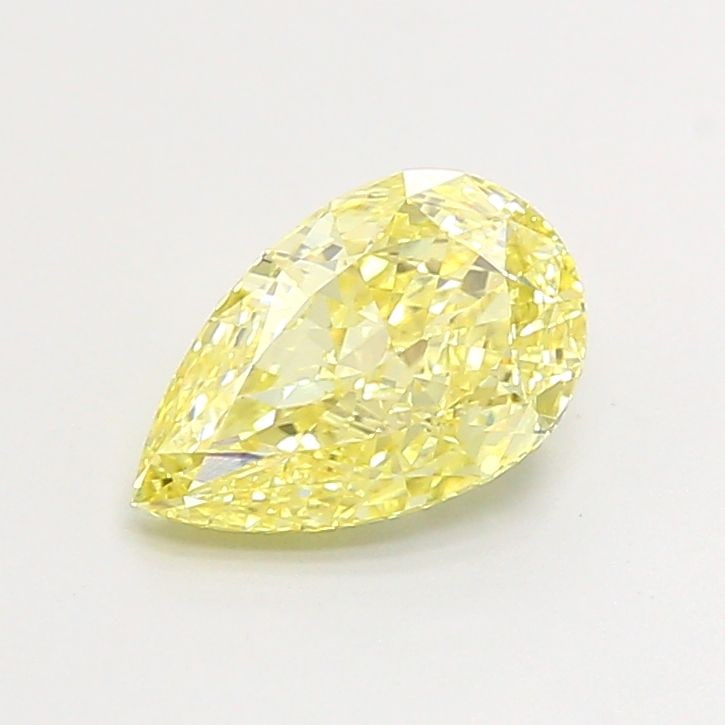 Loose Diamond - PEAR 1.01ct Fancy Yellow VS1: Loose Diamond - PEAR 1.01ct Fancy Yellow VS1 Source: This is a real non-mined Diamond that has been grown in a lab Shape: PEAR Carats: 1.01 Color: Fancy Yellow Certification: IGI Video: