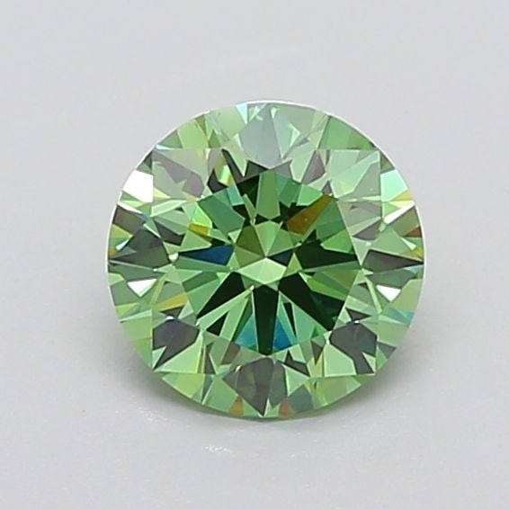 Ideal Loose Diamond - ROUND 1.92ct Fancy Vivid Green VS1: Ideal Loose Diamond - ROUND 1.92ct Fancy Vivid Green VS1 Source: This is a real non-mined Diamond that has been grown in a lab Shape: ROUND Carats: 1.92 Color: Fancy Vivid Green Certification: IGI Vid