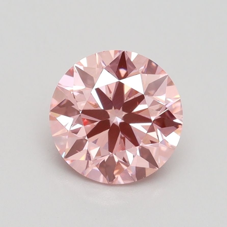 Loose Diamond - ROUND 1.36ct Fancy Intense Pink VS2: Loose Diamond - ROUND 1.36ct Fancy Intense Pink VS2 Source: This is a real non-mined Diamond that has been grown in a lab Shape: ROUND Carats: 1.36 Color: Fancy Intense Pink Certification: IGI Video: