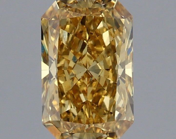 Loose Diamond - RADIANT 1.05ct Fancy Vivid Yellow VS2: Loose Diamond - RADIANT 1.05ct Fancy Vivid Yellow VS2 Source: This is a real non-mined Diamond that has been grown in a lab Shape: RADIANT Carats: 1.05 Color: Fancy Vivid Yellow Certification: IGI Vid