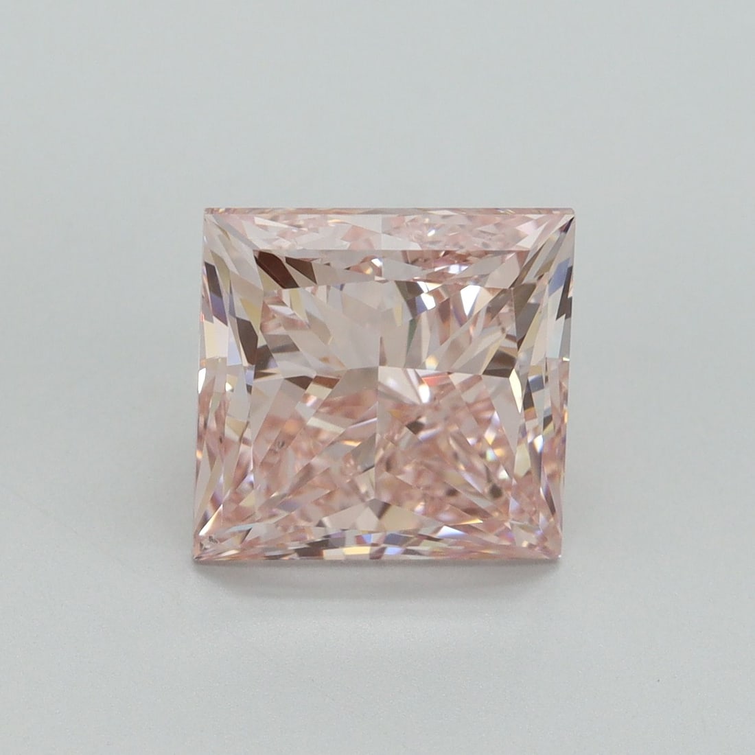 Loose Diamond - PRINCESS 5.02ct Fancy Intense Pink VS2: Loose Diamond - PRINCESS 5.02ct Fancy Intense Pink VS2 Source: This is a real non-mined Diamond that has been grown in a lab Shape: PRINCESS Carats: 5.02 Color: Fancy Intense Pink Certification: IGI V