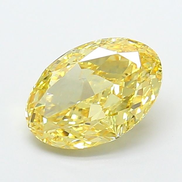 Loose Diamond - OVAL 3.0ct Fancy Intense Yellow VVS2: Loose Diamond - OVAL 3.0ct Fancy Intense Yellow VVS2 Source: This is a real non-mined Diamond that has been grown in a lab Shape: OVAL Carats: 3.0 Color: Fancy Intense Yellow Certification: IGI Video: