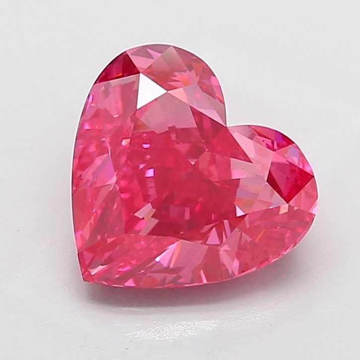 Loose Diamond - HEART 5.01ct Fancy Vivid Red VS2 (1 of 1)