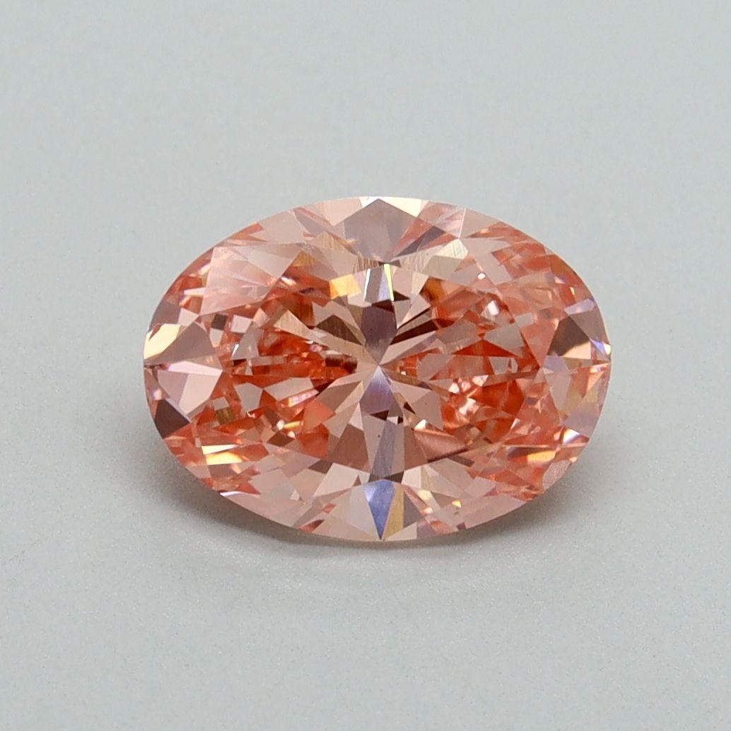 Loose Diamond - OVAL 1.58ct Fancy Vivid Pink VS2: Loose Diamond - OVAL 1.58ct Fancy Vivid Pink VS2 Source: This is a real non-mined Diamond that has been grown in a lab Shape: OVAL Carats: 1.58 Color: Fancy Vivid Pink Certification: IGI Video: