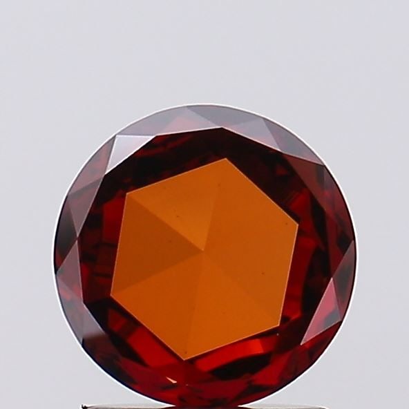 Loose Diamond - ROSE 1.13ct Fancy Vivid Orange VS1: Loose Diamond - ROSE 1.13ct Fancy Vivid Orange VS1 Source: This is a real non-mined Diamond that has been grown in a lab Shape: ROSE Carats: 1.13 Color: Fancy Vivid Orange Certification: IGI Video: