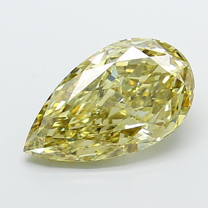 Loose Diamond - PEAR 7.08ct Fancy Yellow VS1: Loose Diamond - PEAR 7.08ct Fancy Yellow VS1 Source: This is a real non-mined Diamond that has been grown in a lab Shape: PEAR Carats: 7.08 Color: Fancy Yellow Certification: IGI Video: