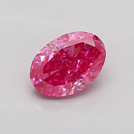 Loose Diamond - OVAL 0.27ct Fancy Vivid Pink VS1: Loose Diamond - OVAL 0.27ct Fancy Vivid Pink VS1 Source: This is a real non-mined Diamond that has been grown in a lab Shape: OVAL Carats: 0.27 Color: Fancy Vivid Pink Certification: IGI PLEASE NOTE: 