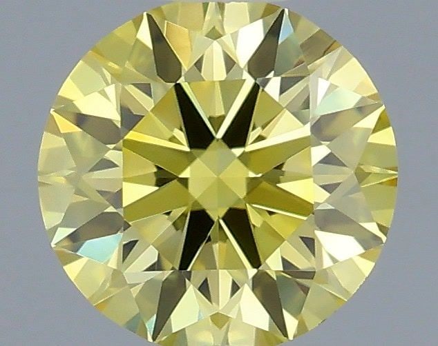 Ideal Loose Diamond - ROUND 0.45ct Fancy Intense Yellow VVS2: Ideal Loose Diamond - ROUND 0.45ct Fancy Intense Yellow VVS2 Source: This is a real non-mined Diamond that has been grown in a lab Shape: ROUND Carats: 0.45 Color: Fancy Intense Yellow Certification: 