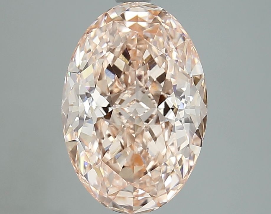 Loose Diamond - OVAL 4.06ct Fancy Vivid Pink VVS2: Loose Diamond - OVAL 4.06ct Fancy Vivid Pink VVS2 Source: This is a real non-mined Diamond that has been grown in a lab Shape: OVAL Carats: 4.06 Color: Fancy Vivid Pink Certification: IGI Video: