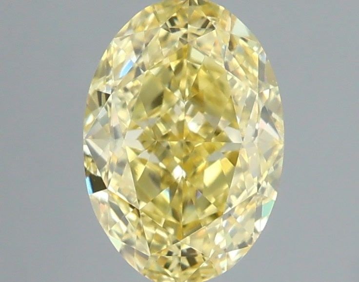 Loose Diamond - OVAL 1.01ct Fancy Intense Yellow VVS2: Loose Diamond - OVAL 1.01ct Fancy Intense Yellow VVS2 Source: This is a real non-mined Diamond that has been grown in a lab Shape: OVAL Carats: 1.01 Color: Fancy Intense Yellow Certification: IGI Vide