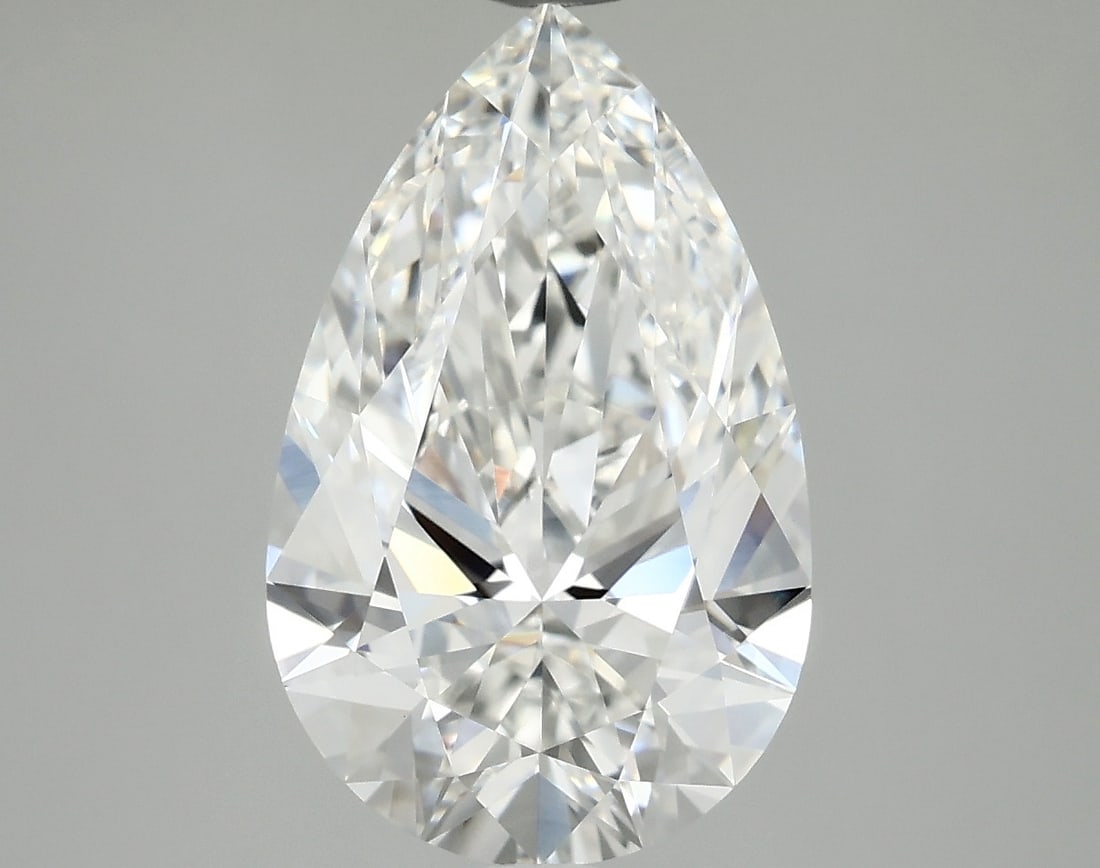 Loose Diamond - PEAR 3.43ct F VVS2: Loose Diamond - PEAR 3.43ct F VVS2 Source: This is a real non-mined Diamond that has been grown in a lab Shape: PEAR Carats: 3.43 Color: F Clarity: VVS2 Certification: IGI Condition: Pre-Owned PLEASE 