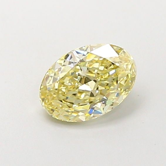 Loose Diamond - OVAL 1.01ct Fancy Light Yellow VVS2: Loose Diamond - OVAL 1.01ct Fancy Light Yellow VVS2 Source: This is a real non-mined Diamond that has been grown in a lab Shape: OVAL Carats: 1.01 Color: Fancy Light Yellow Certification: IGI Video: