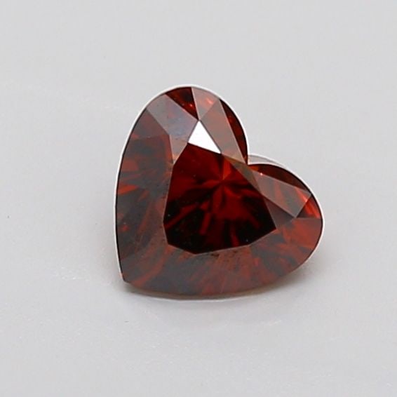 Loose Diamond - HEART 0.98ct Fancy Deep Orange VS2: Loose Diamond - HEART 0.98ct Fancy Deep Orange VS2 Source: This is a real non-mined Diamond that has been grown in a lab Shape: HEART Carats: 0.98 Color: Fancy Deep Orange Certification: IGI PLEASE NO