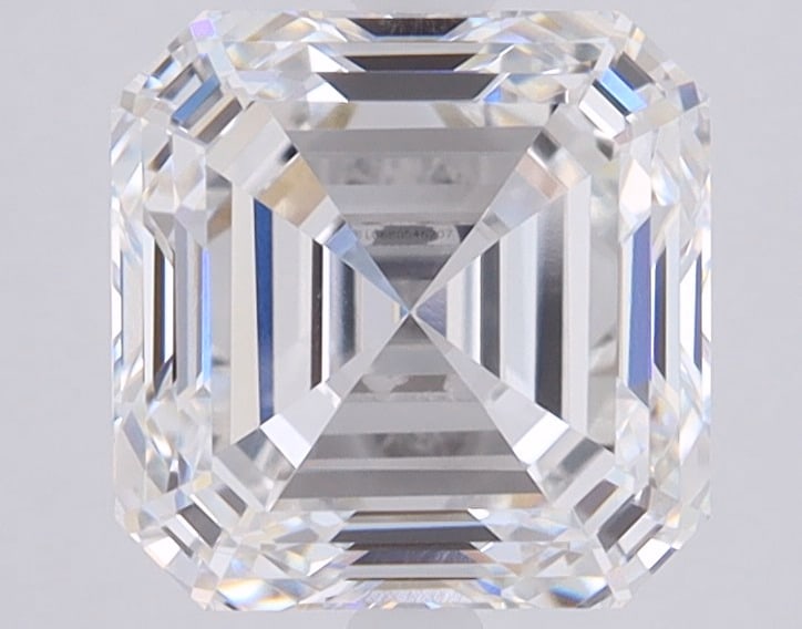 Loose Diamond - ASSCHER 2.1ct F VVS2: Loose Diamond - ASSCHER 2.1ct F VVS2 Source: This is a real non-mined Diamond that has been grown in a lab Shape: ASSCHER Carats: 2.1 Color: F Clarity: VVS2 Certification: IGI Condition: Pre-Owned PLE