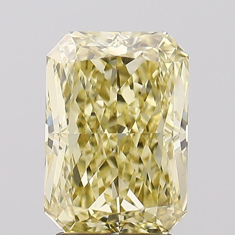 Loose Diamond - RADIANT 3.04ct Fancy Intense Yellow VVS2: Loose Diamond - RADIANT 3.04ct Fancy Intense Yellow VVS2 Source: This is a real non-mined Diamond that has been grown in a lab Shape: RADIANT Carats: 3.04 Color: Fancy Intense Yellow Certification: IG