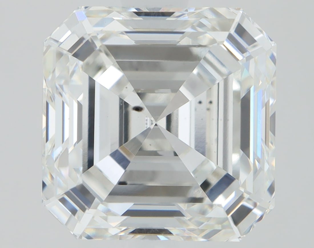 Loose Diamond - ASSCHER 2.17ct F SI1: Loose Diamond - ASSCHER 2.17ct F SI1 Source: This is a real non-mined Diamond that has been grown in a lab Shape: ASSCHER Carats: 2.17 Color: F Clarity: SI1 Certification: IGI Condition: Pre-Owned PLE