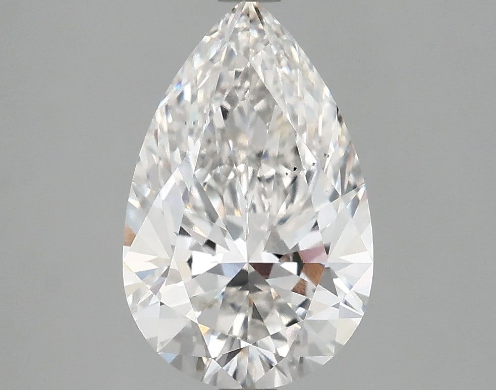 Loose Diamond - PEAR 2.56ct F VS2: Loose Diamond - PEAR 2.56ct F VS2 Source: This is a real non-mined Diamond that has been grown in a lab Shape: PEAR Carats: 2.56 Color: F Clarity: VS2 Certification: IGI Condition: Pre-Owned PLEASE NO