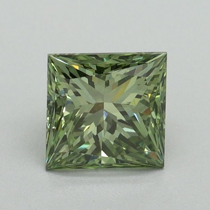 Loose Diamond - PRINCESS 0.96ct Fancy Vivid Green VS1: Loose Diamond - PRINCESS 0.96ct Fancy Vivid Green VS1 Source: This is a real non-mined Diamond that has been grown in a lab Shape: PRINCESS Carats: 0.96 Color: Fancy Vivid Green Certification: IGI Vid