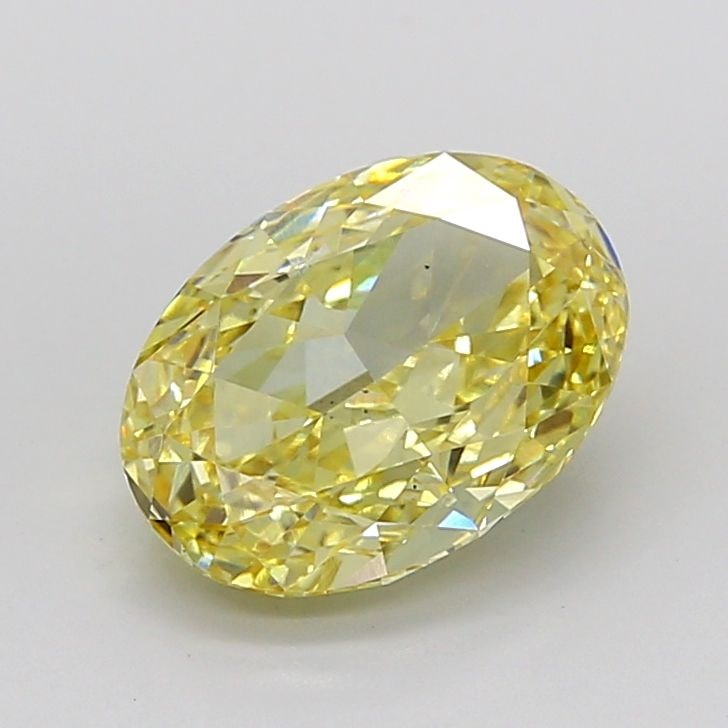 Loose Diamond - OVAL 3.11ct Fancy Intense Yellow VS2: Loose Diamond - OVAL 3.11ct Fancy Intense Yellow VS2 Source: This is a real non-mined Diamond that has been grown in a lab Shape: OVAL Carats: 3.11 Color: Fancy Intense Yellow Certification: IGI Video