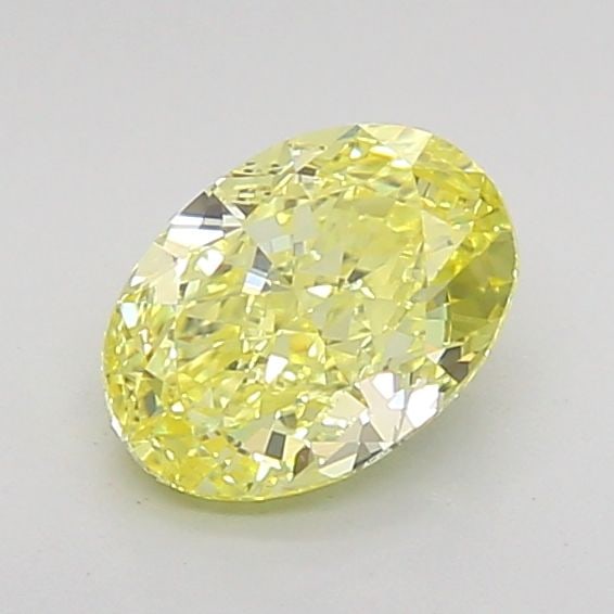 Loose Diamond - OVAL 3.03ct Fancy Vivid Yellow VS1: Loose Diamond - OVAL 3.03ct Fancy Vivid Yellow VS1 Source: This is a real non-mined Diamond that has been grown in a lab Shape: OVAL Carats: 3.03 Color: Fancy Vivid Yellow Certification: IGI Video: