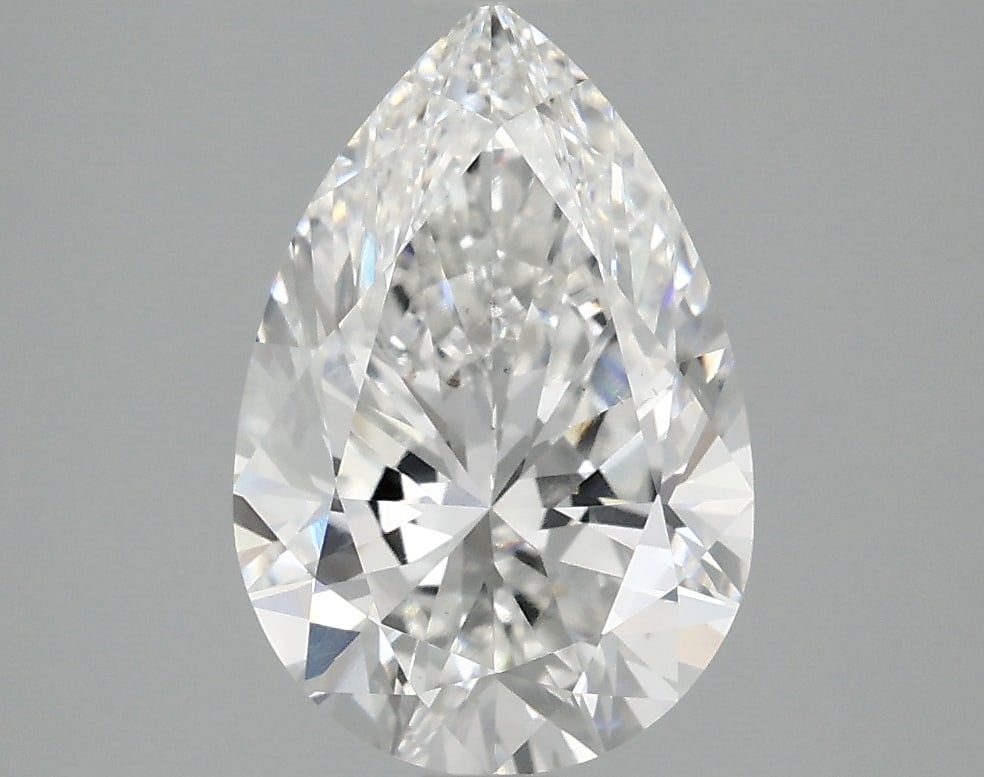 Loose Diamond - PEAR 2.44ct E VS1: Loose Diamond - PEAR 2.44ct E VS1 Source: This is a real non-mined Diamond that has been grown in a lab Shape: PEAR Carats: 2.44 Color: E Clarity: VS1 Certification: IGI Condition: Pre-Owned PLEASE NO