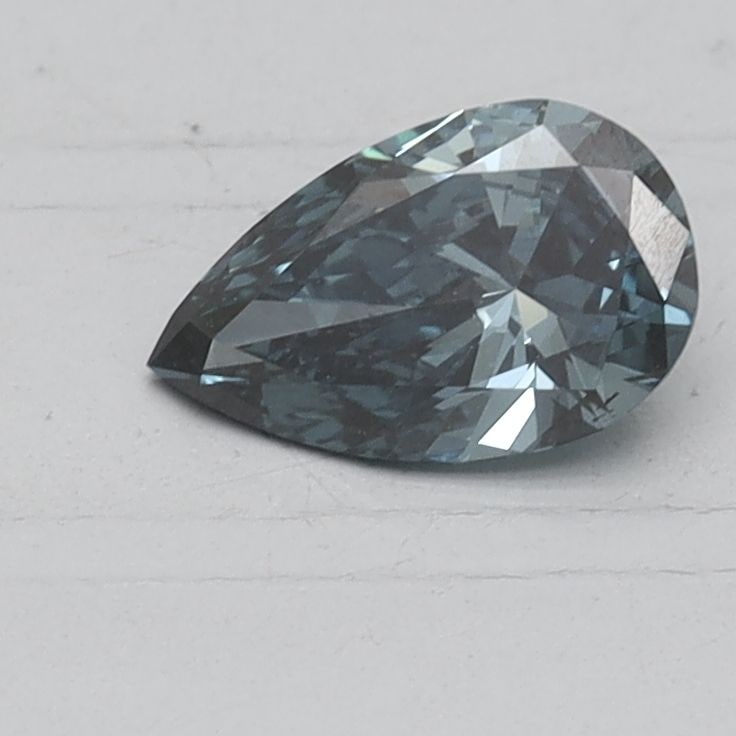 Loose Diamond - PEAR 0.5ct Fancy Deep Blue VS2: Loose Diamond - PEAR 0.5ct Fancy Deep Blue VS2 Source: This is a real non-mined Diamond that has been grown in a lab Shape: PEAR Carats: 0.5 Color: Fancy Deep Blue Certification: IGI Video:
