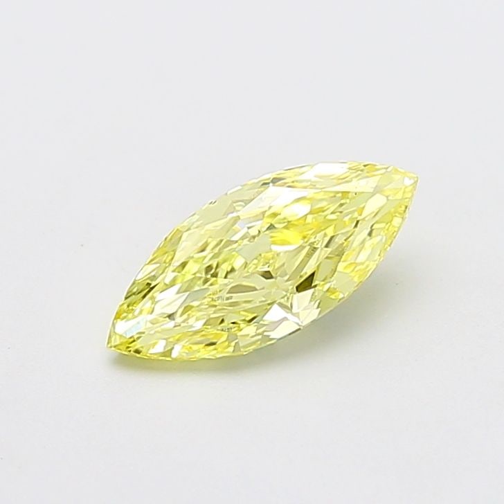 Loose Diamond - MARQUISE 1.07ct Fancy Intense Yellow VS1: Loose Diamond - MARQUISE 1.07ct Fancy Intense Yellow VS1 Source: This is a real non-mined Diamond that has been grown in a lab Shape: MARQUISE Carats: 1.07 Color: Fancy Intense Yellow Certification: I