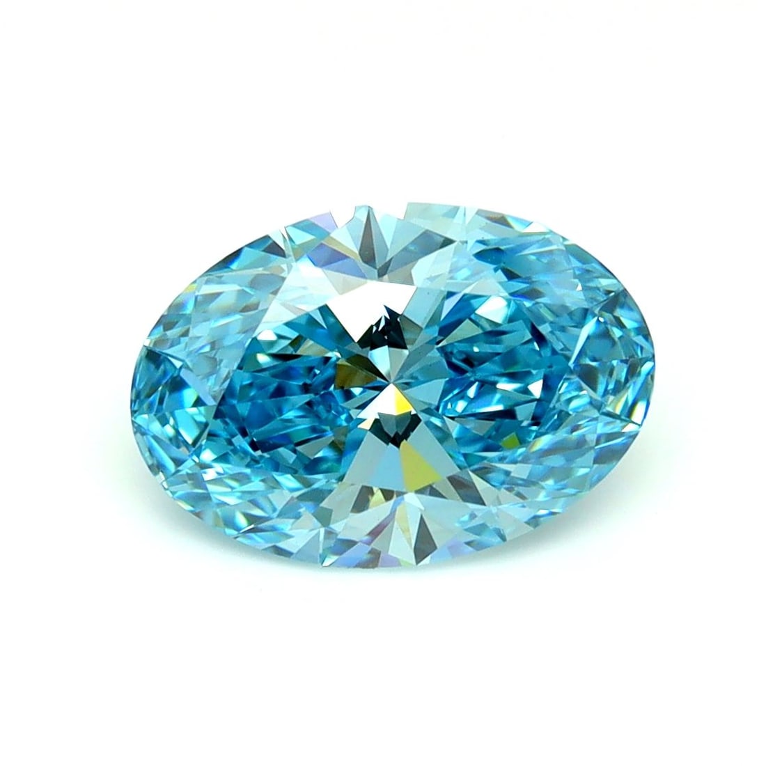 Loose Diamond - OVAL 2.09ct Fancy Vivid Blue VS1: Loose Diamond - OVAL 2.09ct Fancy Vivid Blue VS1 Source: This is a real non-mined Diamond that has been grown in a lab Shape: OVAL Carats: 2.09 Color: Fancy Vivid Blue Certification: IGI Video: