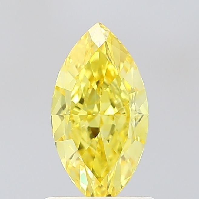 Loose Diamond - MARQUISE 1.09ct Fancy Vivid Yellow VVS2: Loose Diamond - MARQUISE 1.09ct Fancy Vivid Yellow VVS2 Source: This is a real non-mined Diamond that has been grown in a lab Shape: MARQUISE Carats: 1.09 Color: Fancy Vivid Yellow Certification: IGI 