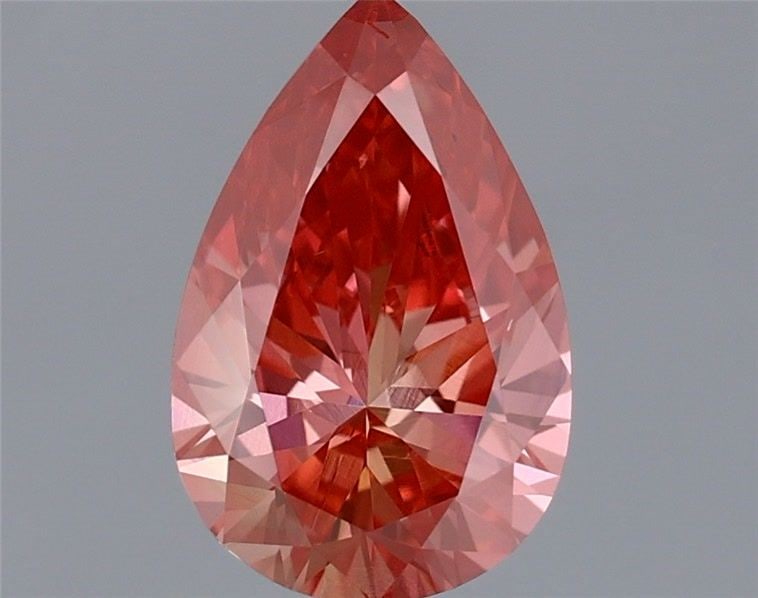 Loose Diamond - PEAR 0.66ct Fancy Vivid Pink VS1: Loose Diamond - PEAR 0.66ct Fancy Vivid Pink VS1 Source: This is a real non-mined Diamond that has been grown in a lab Shape: PEAR Carats: 0.66 Color: Fancy Vivid Pink Certification: IGI Video: