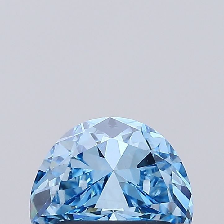 Loose Diamond - HALF MOON 0.49ct Fancy Vivid Blue VVS2 (1 of 1)