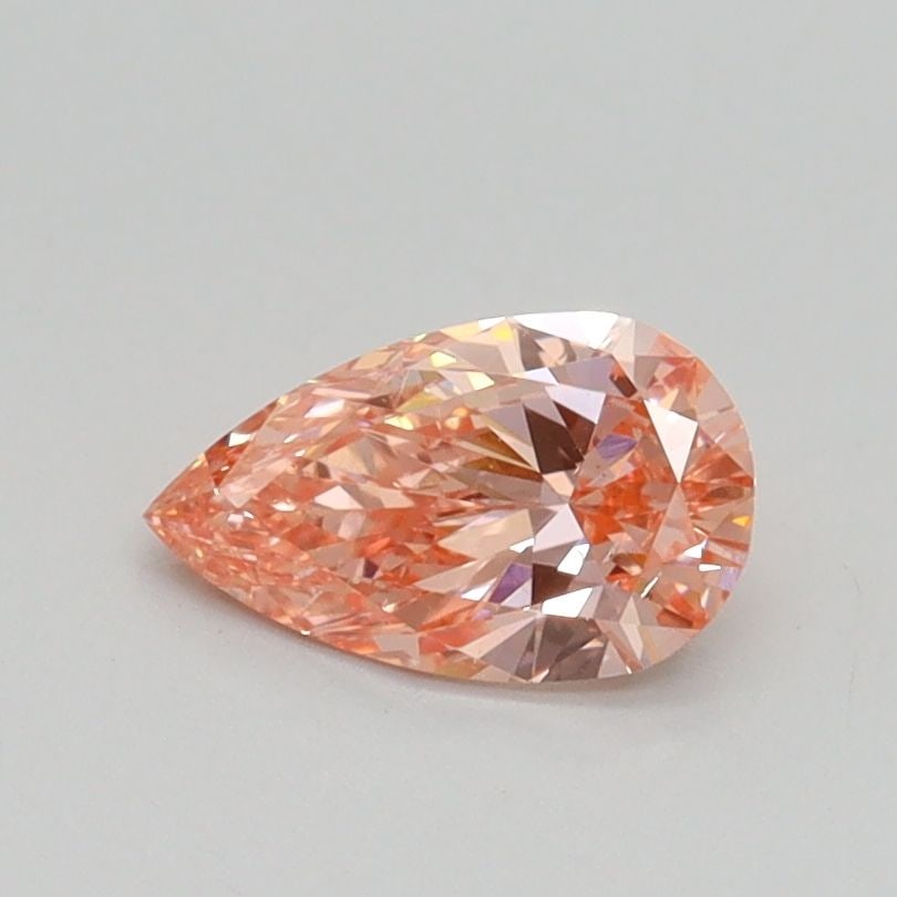 Loose Diamond - PEAR 0.54ct Fancy Intense Pink SI1: Loose Diamond - PEAR 0.54ct Fancy Intense Pink SI1 Source: This is a real non-mined Diamond that has been grown in a lab Shape: PEAR Carats: 0.54 Color: Fancy Intense Pink Certification: IGI Video: