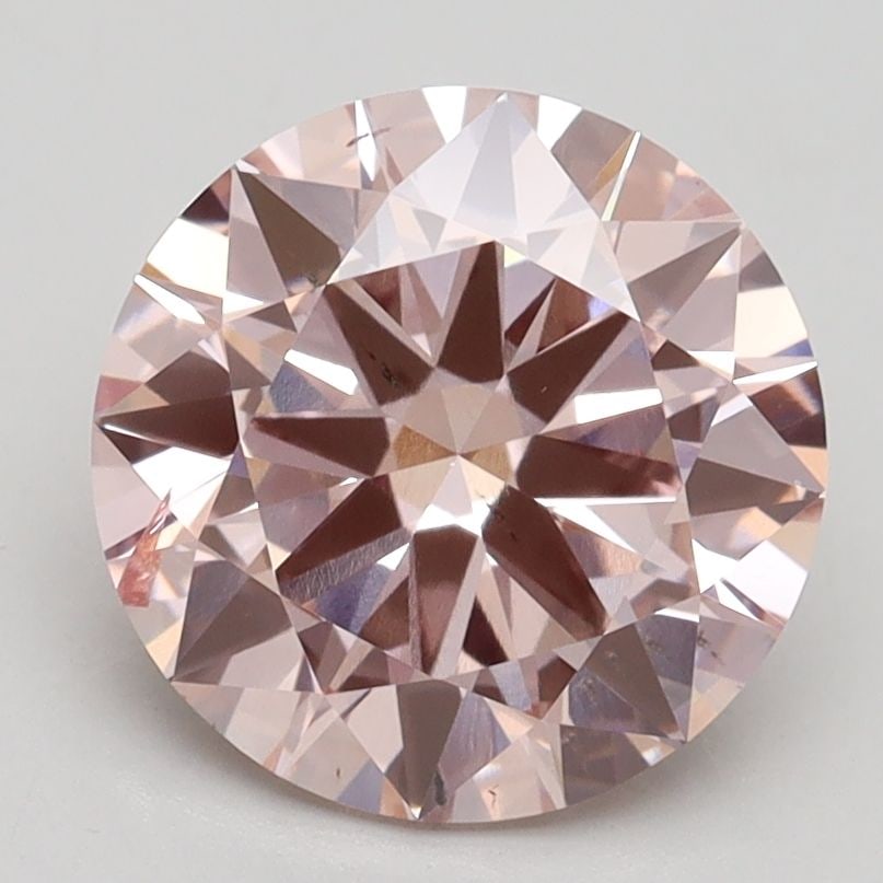 Loose Diamond - ROUND 2.6ct Fancy Intense Pink SI2: Loose Diamond - ROUND 2.6ct Fancy Intense Pink SI2 Source: This is a real non-mined Diamond that has been grown in a lab Shape: ROUND Carats: 2.6 Color: Fancy Intense Pink Certification: IGI Video:
