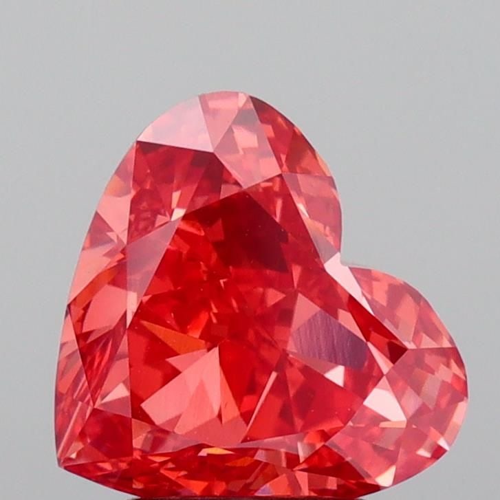 Loose Diamond - HEART 2.69ct Fancy Vivid Pink VS1: Loose Diamond - HEART 2.69ct Fancy Vivid Pink VS1 Source: This is a real non-mined Diamond that has been grown in a lab Shape: HEART Carats: 2.69 Color: Fancy Vivid Pink Certification: IGI Video: