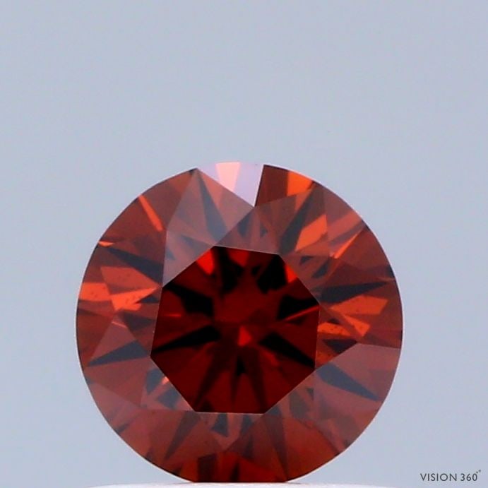 Loose Diamond - ROUND 0.62ct Fancy Deep Orange VS2: Loose Diamond - ROUND 0.62ct Fancy Deep Orange VS2 Source: This is a real non-mined Diamond that has been grown in a lab Shape: ROUND Carats: 0.62 Color: Fancy Deep Orange Certification: IGI PLEASE NO