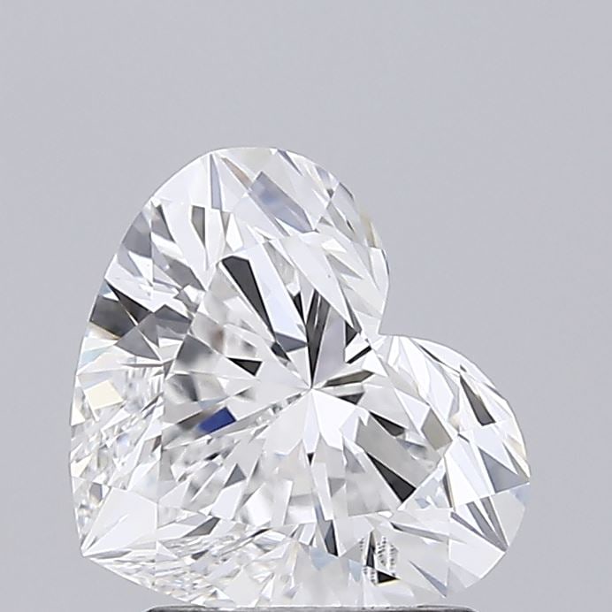 Loose Diamond - HEART 1.72ct E VVS2: Loose Diamond - HEART 1.72ct E VVS2 Source: This is a real non-mined Diamond that has been grown in a lab Shape: HEART Carats: 1.72 Color: E Clarity: VVS2 Certification: IGI Condition: Pre-Owned PLEAS