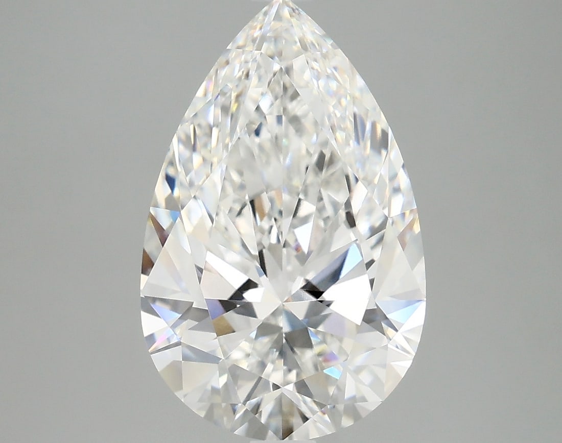 Loose Diamond - PEAR 4.1ct D VVS2: Loose Diamond - PEAR 4.1ct D VVS2 Source: This is a real non-mined Diamond that has been grown in a lab Shape: PEAR Carats: 4.1 Color: D Clarity: VVS2 Certification: IGI Condition: Pre-Owned PLEASE NO